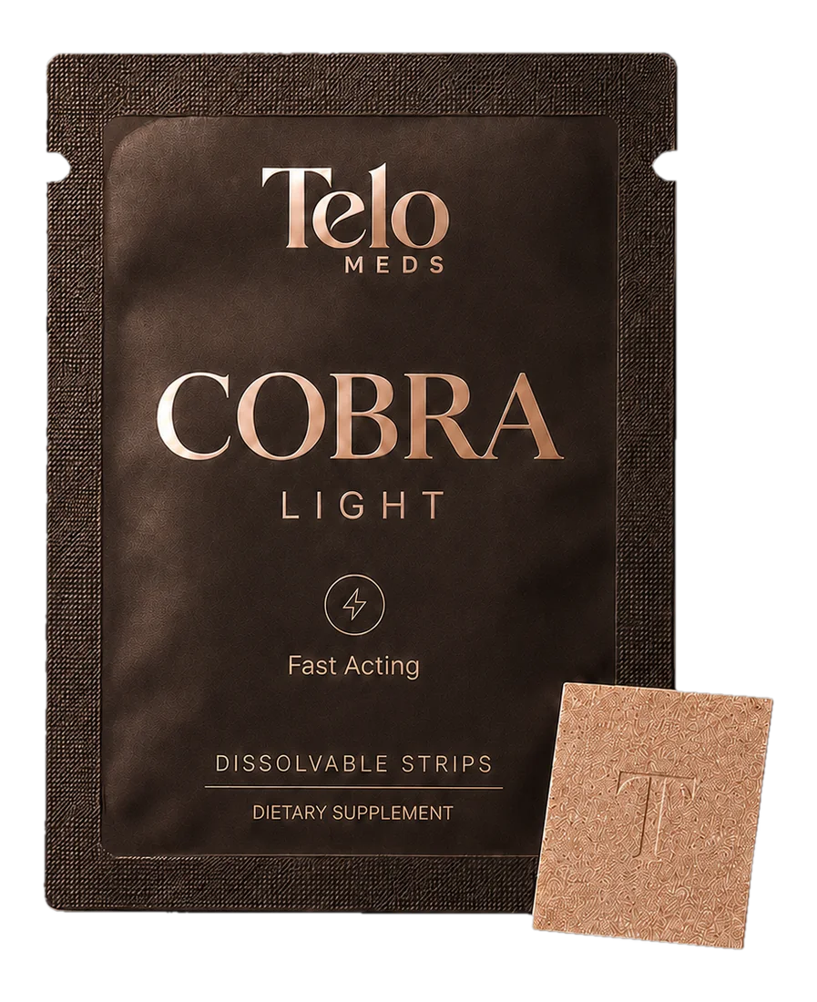 Cobra Light dissolvable strips by TeloMeds